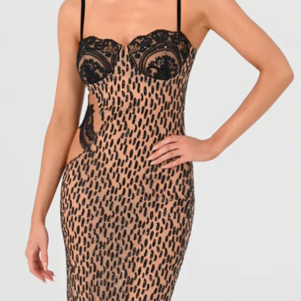 Marti Maxi Dress- Dollhouse Fashion